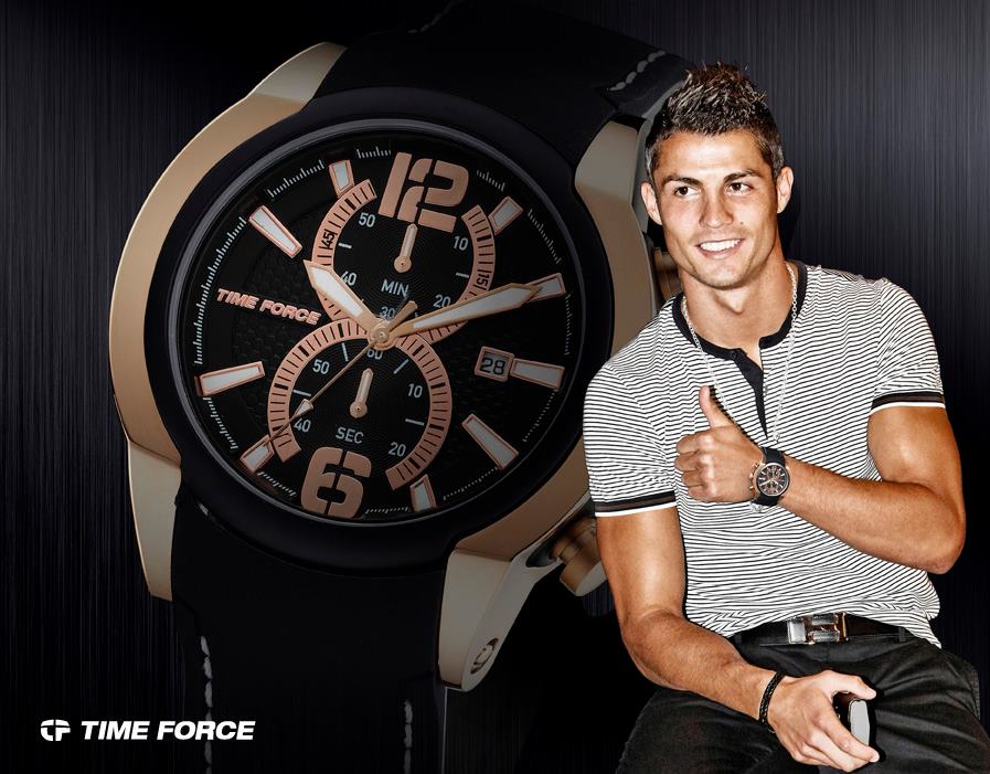 Peregrino Adolescencia Mensajero Reloj Time Force Edición Limitada "Cristiano Ronaldo" (TF4183M16) - Joyería  Núñez